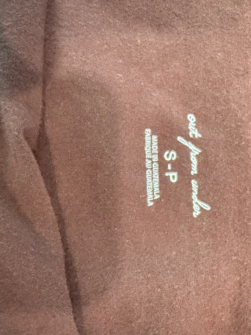 Out From Under Cotton Compression Boatneck Cropped Tee - Picture 8 of 8